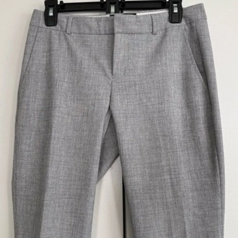 Banana Republic Ryan Light Grey Novelty Slim Straight Dress Pants‎ 2